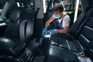 auto interior cleaning